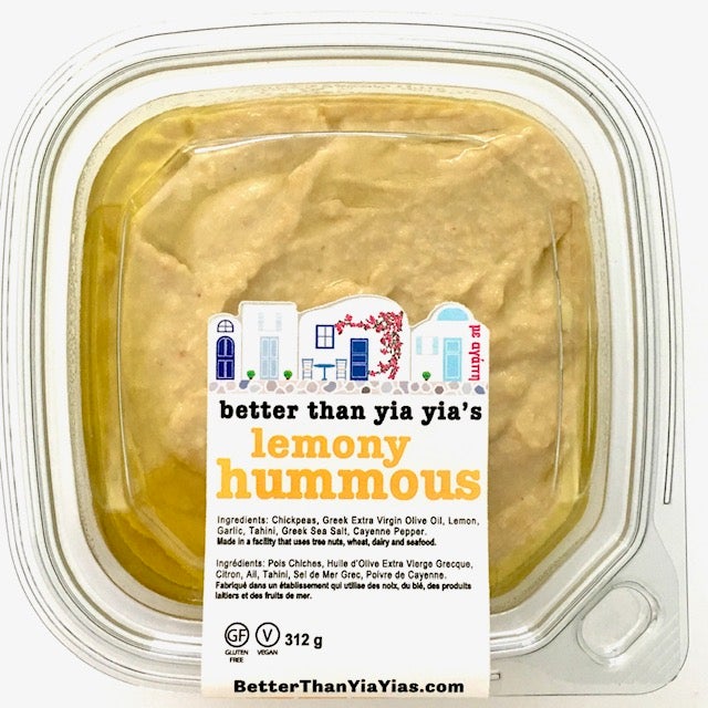 Lemony Hummous (Vegan, Gluten Free) | Better Than Yia Yia's - με αγάπη